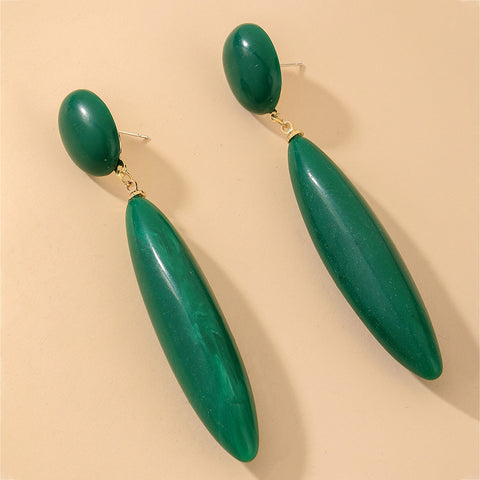 Emerald Drop earrings