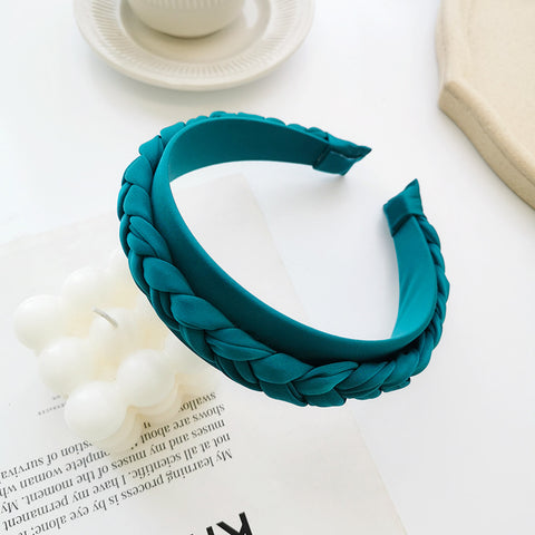 Turquoise Braided Headband